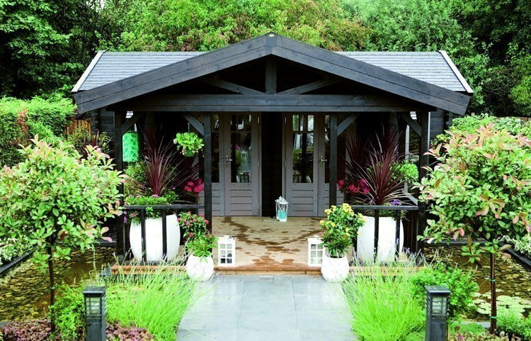 Lugarde Venice Log Cabin and Veranda 6mx6m