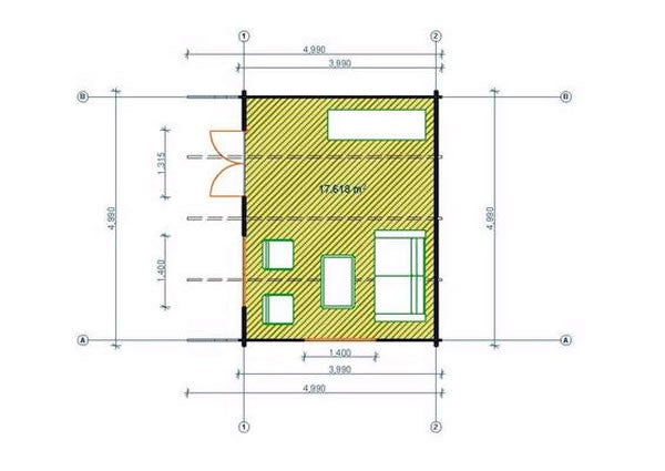 Liverpool Beating Planning Permission Log Cabin 5x4m Free Delivery