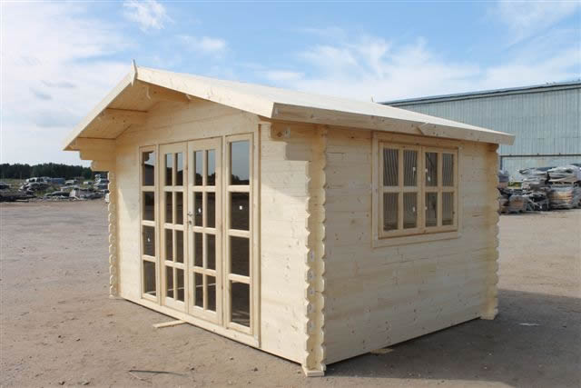 Brighton Log Cabin 4mx3m - 44mm