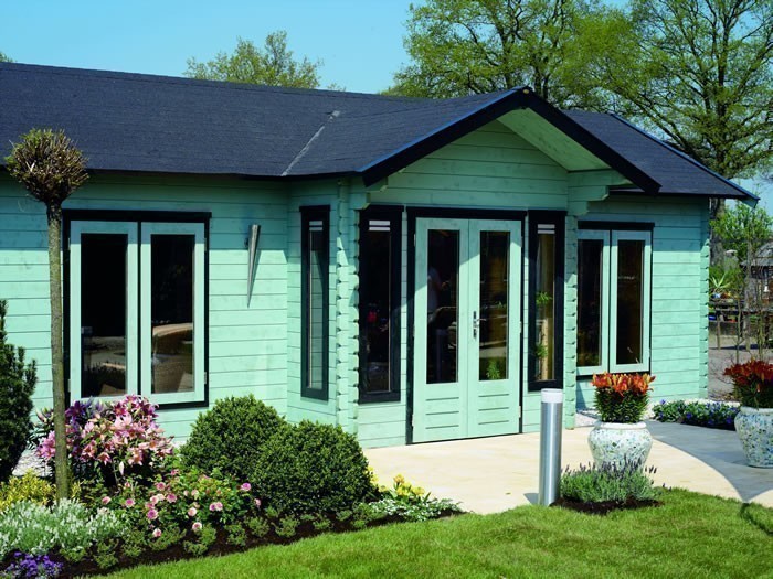 Lugarde Daisy Log Cabin 5.5m x 8.5m - Including Floor