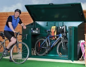 ASGARD Access Bike Store Metal Shed 6'9x3'5