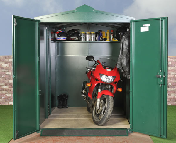 Asgard Motorbike Storage Metal Garage 9'x5'2
