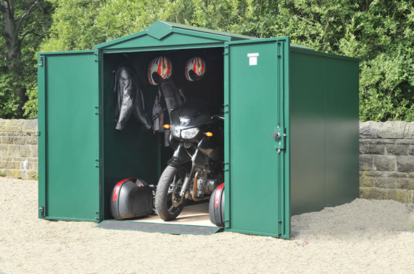 Asgard Motorbike Plus Secure Metal Garage 5'x10'9
