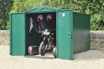 Asgard Motorbike Plus Secure Metal Garage 5'x10'9