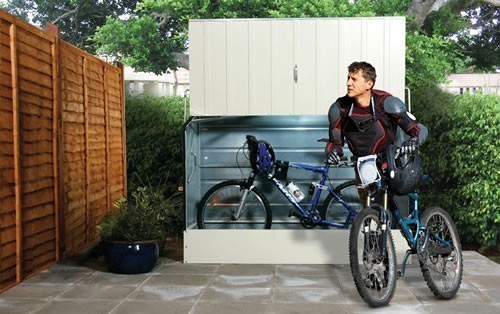 Protect a Cycle Metal Storage Unit 6'5x2'11 - Taylors Garden Buildings