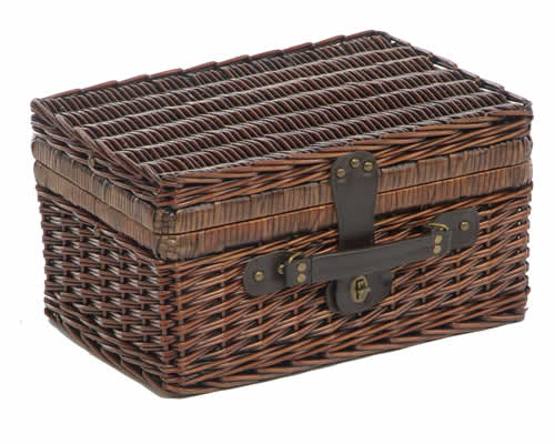 Two Person Willow Picnic Hamper