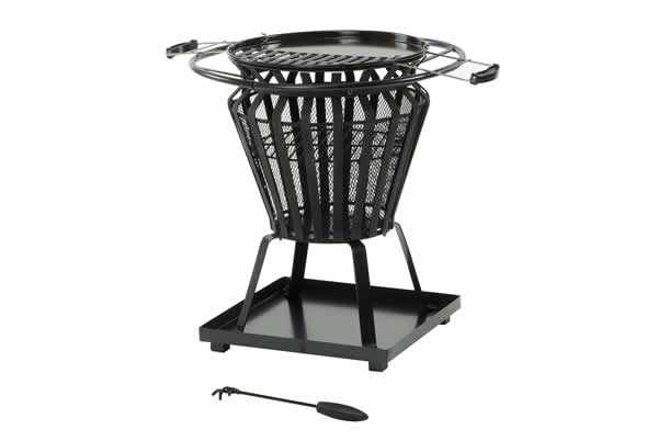 Signa Fire Basket with BBQ Grill