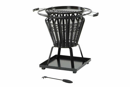 Signa Fire Basket with BBQ Grill