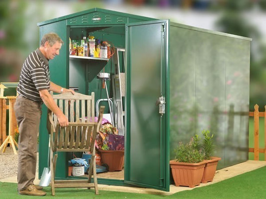 Asgard Flexistore 1533 Metal Shed 5'2x10'11