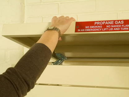 ASGAS 94 Metal Gas Storage Unit (2 x 47kg Bottles)