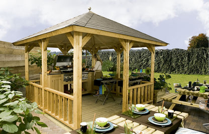 Lugarde Free Standing Gazebo 3.0x3.0m