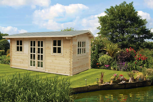 Nida Log Cabin 5mx3m 44mm
