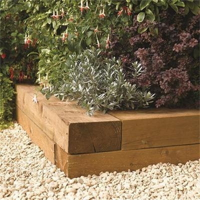 Rowlinson Timber Blocks 2 pack 0.9m