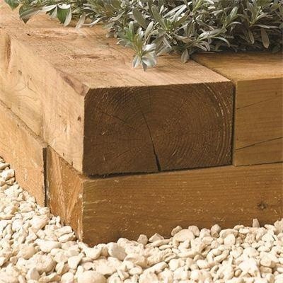 Rowlinson Timber Blocks 2 pack 0.9m