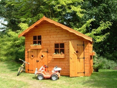 The Toybox Palace Playhouse 7'x10' with verandah