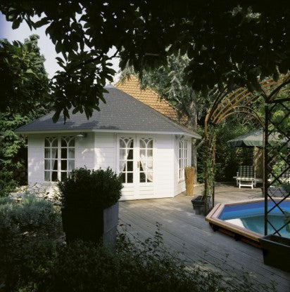 Lugarde Prima Grand Six summerhouse 6.00m diameter