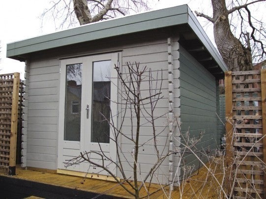 Laren 44mm Log Cabin (350x350cm)