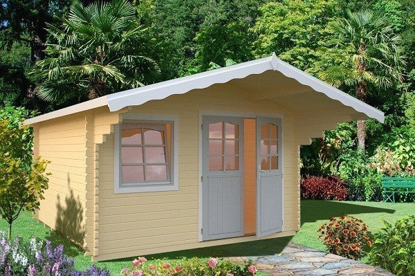 The Sally 44mm Log Cabin 3.8mx3.8m