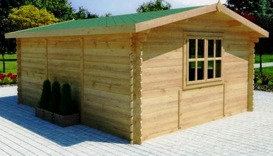 Rumus Log Cabin 5mx4m including Floor