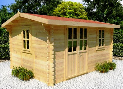 Rumus Log Cabin 4mx3m including Floor