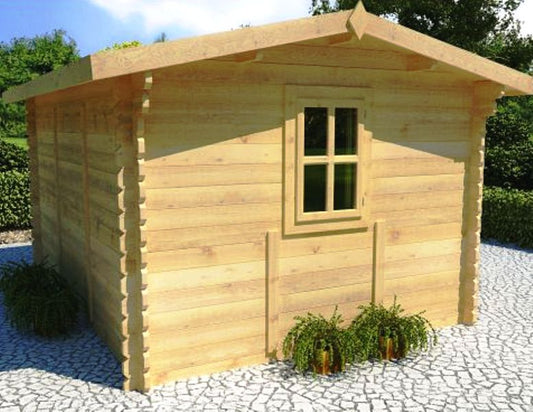 Rumus Log Cabin 4mx3m including Floor