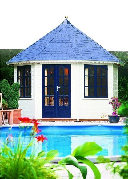 Lugarde Prima Bella Summerhouse 3.5m diameter including floor