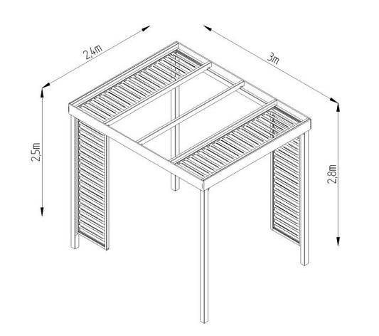 Forest Dining Pergola