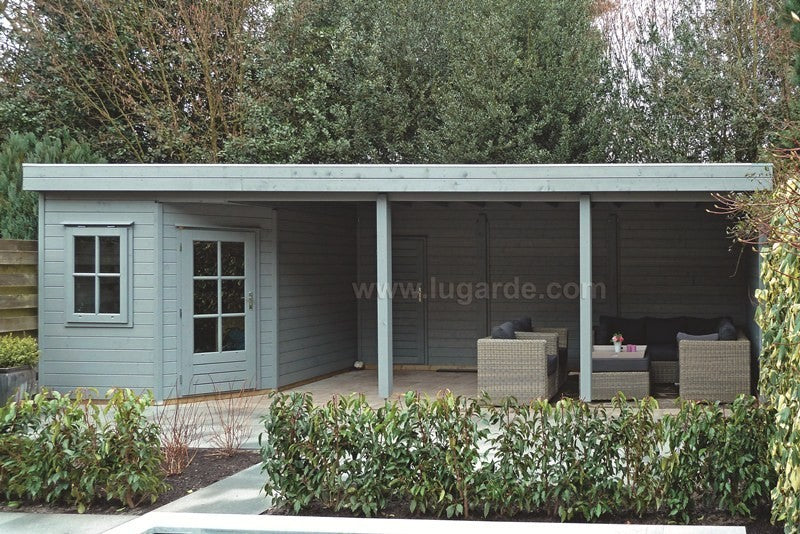 Lugarde Prima Lisa Summerhouse 3m x 8.4m - including Internal Floor