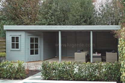 Lugarde Prima Lisa Summerhouse 3m x 8.4m - including Internal Floor