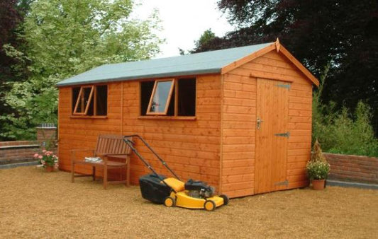 Heavy Duty Shed 22'x10' with Pent or Apex Roof