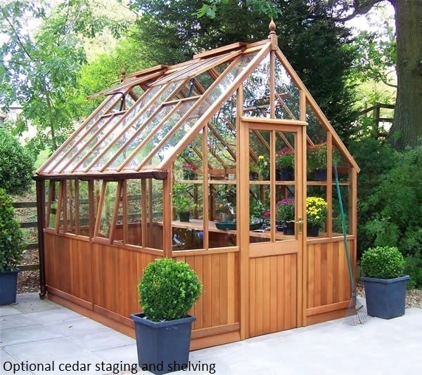 Malvern Victorian Greenhouse 7'10 x 7'9