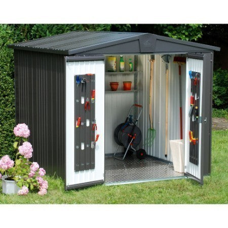 Biohort Europa 4 Metal Shed 2.44mx2.28m