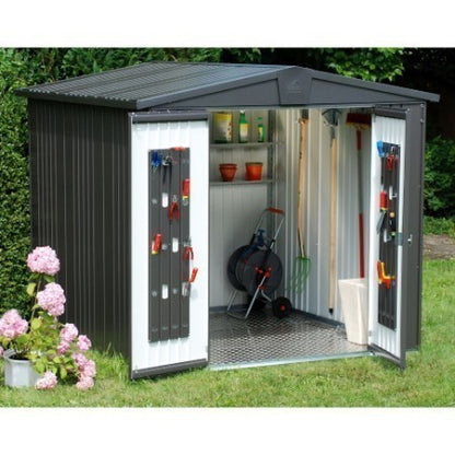 Biohort Europa 4 Metal Shed 2.44mx2.28m