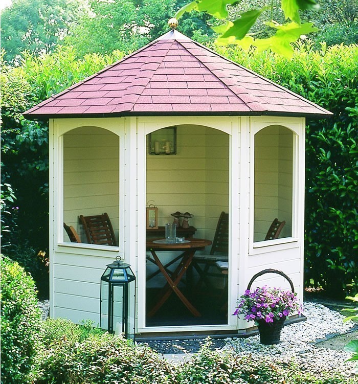 Lugarde Prima Andrea Summerhouse 2.5m diameter including floor