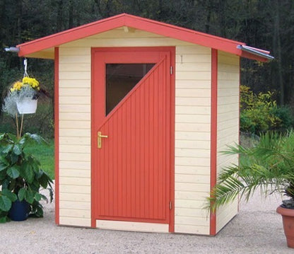 Apex Roof 19mm Designer Shed 5'9x5'9