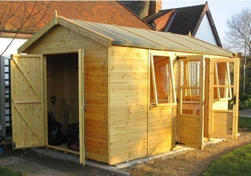 Made to Measure Combination Shed and Studio 4x2.4m