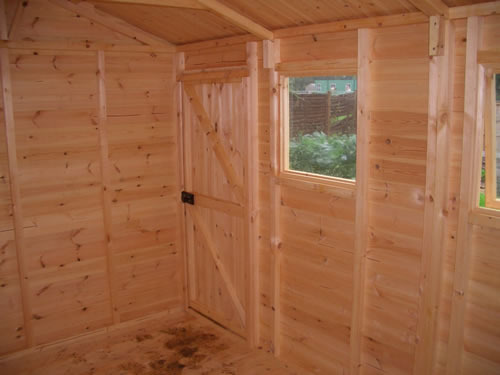 Heavy Duty Shed with a Partition 2.43x4.26m