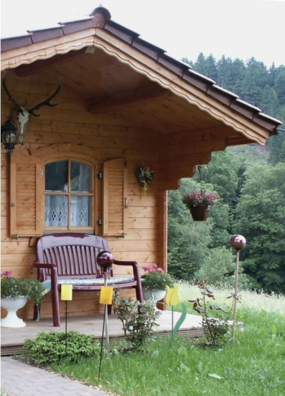 Bristol 58mm Log Cabin with a seperate shed Area 4x5m