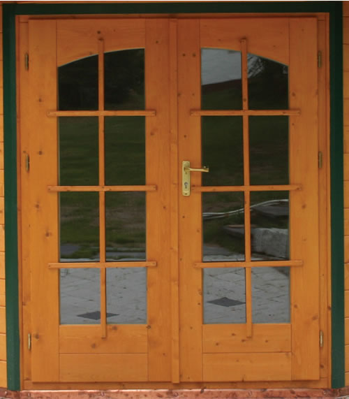 Panta5 Corner Log Cabin in 45mm 4x4m