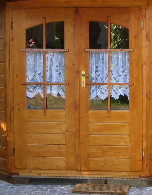 Penta4 45mm Double glazed Corner Log Cabin 3x3m