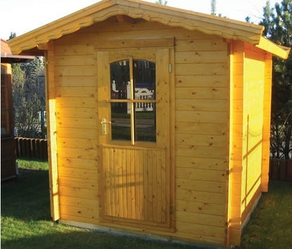 Bergen 28mm Log Cabin 2x2m