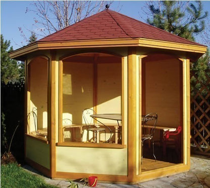 Lyon Pavilion 3m ø 4 open sides