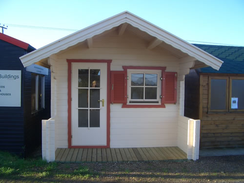 Log Cabin 3m x 3m in 45mm Logs