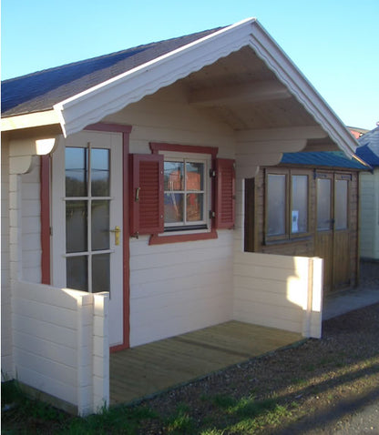 Log Cabin 3m x 3m in 45mm Logs