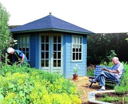 Lugarde Prima Fifth Avenue 2.4mx2.4m Summerhouse including floor