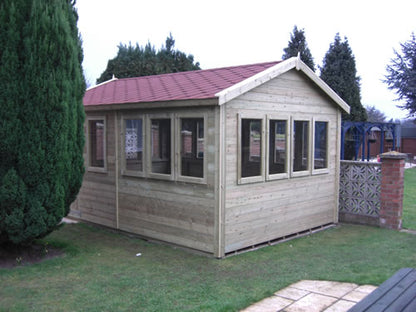 Tanalised potting shed 14'x10'