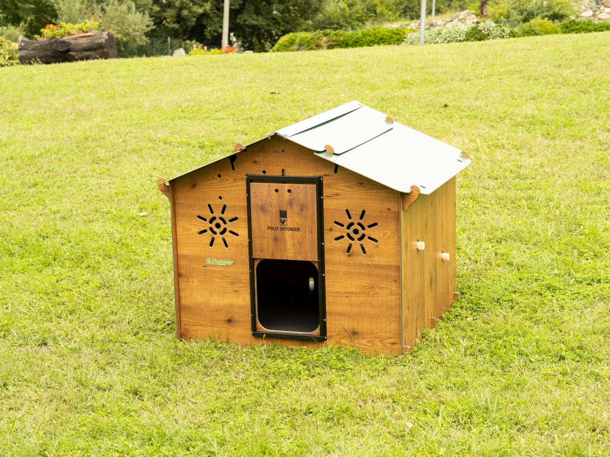 Easicoop Chalet L - HPL Chicken coop up to 7-9 medium Birds