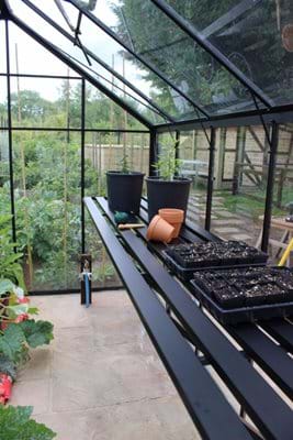 Halls Cotswold Greenhouse Accessory - 10' Integral Staging