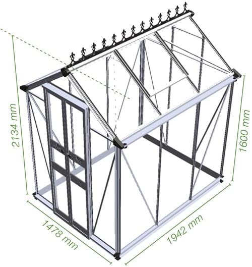Halls Cotswold Birdlip 46 Greenhouse