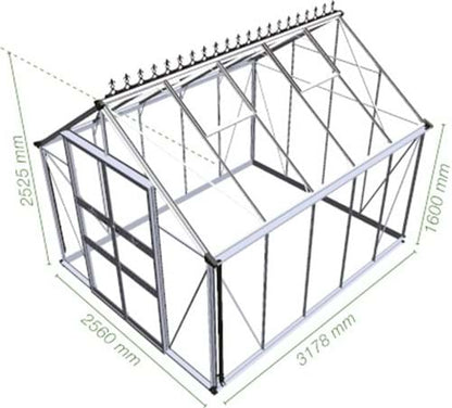 Halls Cotswold Blockley 810 Greenhouse